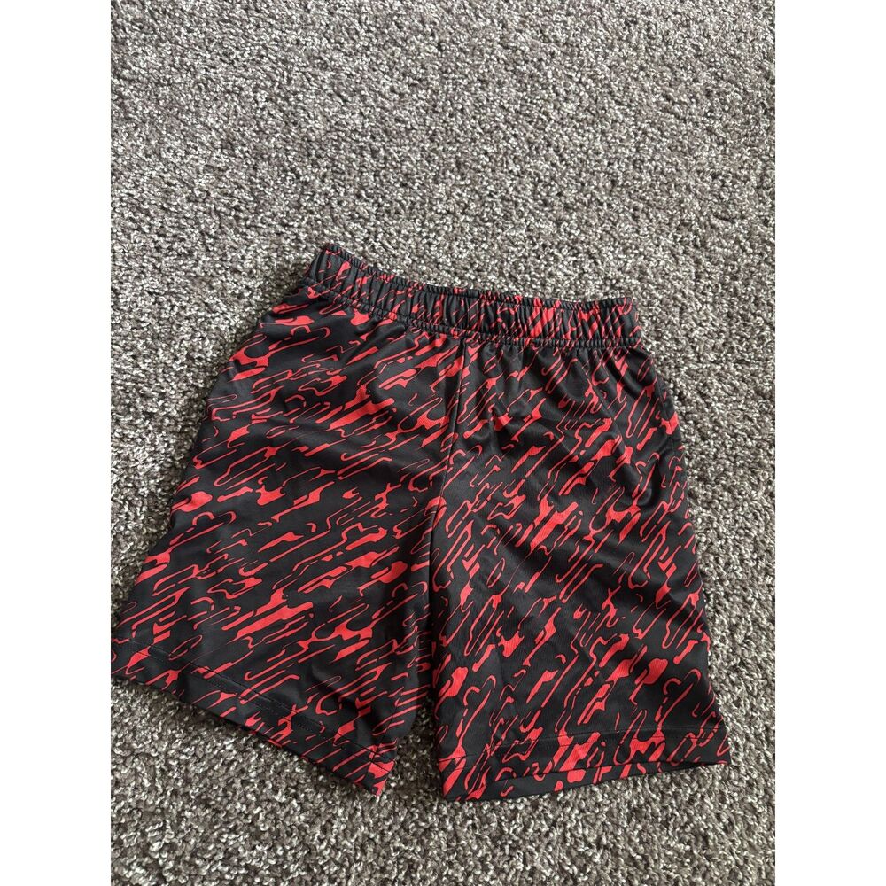 Jumping Beans Boys Black Red Athletic Shorts Size 6
